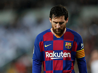 Lionel Messi's declining form...